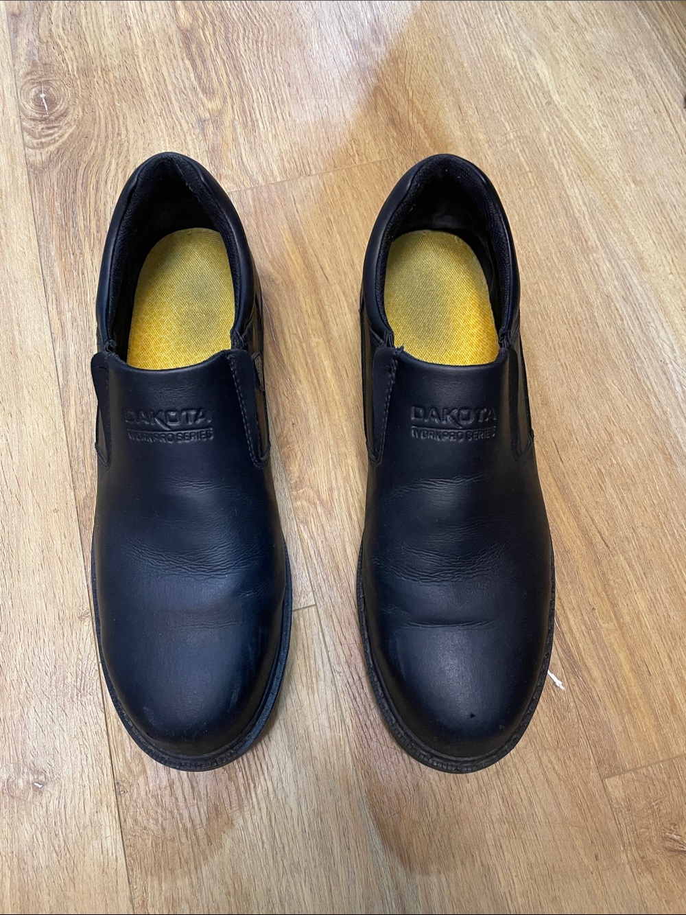 Like New - Dakota Black Slip-On Work Loafers